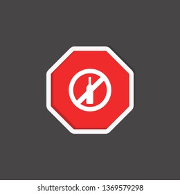 no alcohol icon