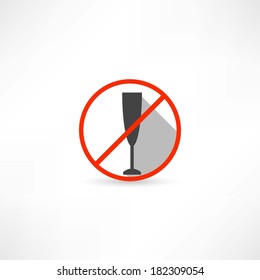 no alcohol icon