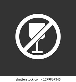 no alcohol sign