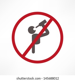 No alcohol sign