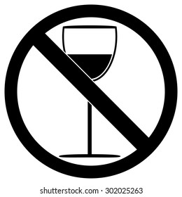 No Alcohol Sign