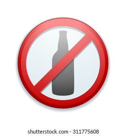 No Alcohol sign