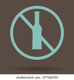 No alcohol sign
