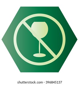 No alcohol sign