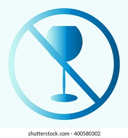 No alcohol sign