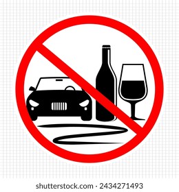 no alcohol sign and sticker vector