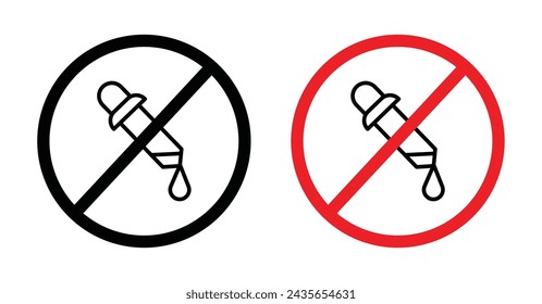 No artificial flavor icon line art vector