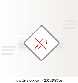 no artificial flavoring icon vector design