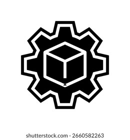 no assembly required glyph icon vector. no assembly required sign. isolated symbol illustration