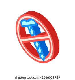 No se requiere ensamblaje Vector de ícono isométrico. No se requiere ensamblaje. Ilustración de símbolo aislado
