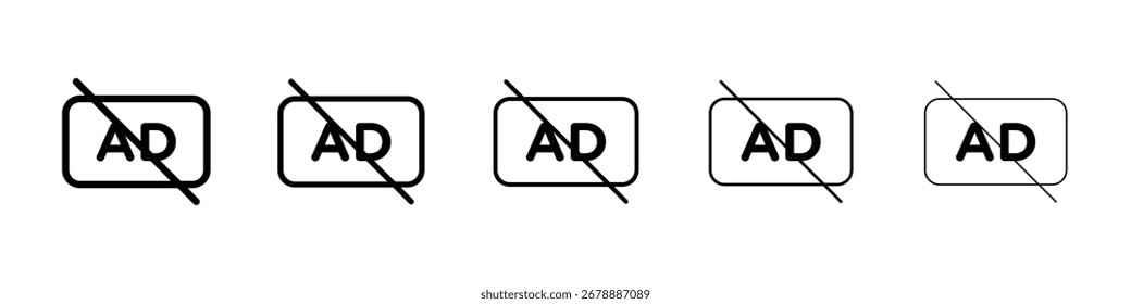 No hay ícono de descripción de audio para el concepto móvil y el Diseño web.