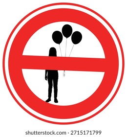 Icono de Vector de globos que puede modificarse o editarse fácilmente

