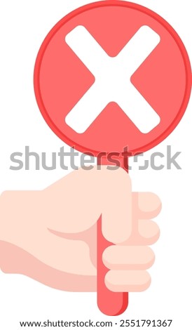 no ban do not prohibited restriction risk signal sign wrong disagree
