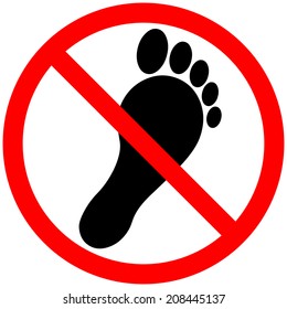 No Bare Foot