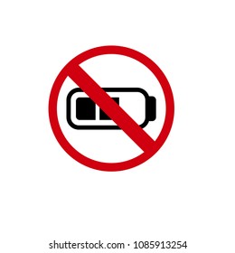 No battery Icon