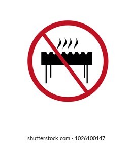 no bbq icon