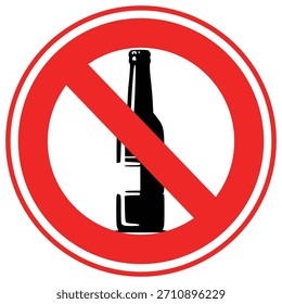 No Beer Vector Icon which can easily modify or edit

