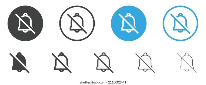 no bell icon alarm off symbol silent mute icons . notification bell icon	
