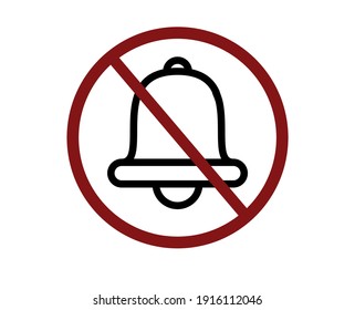 3,785 No bell sign Stock Vectors, Images & Vector Art | Shutterstock