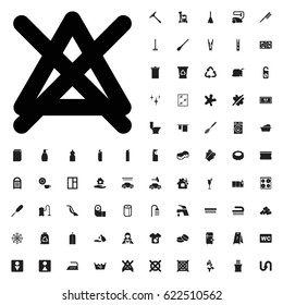 No bleaching icon illustration isolated vector sign symbol. cleaning icons vector set. on white background
