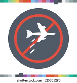 No bombing icon.