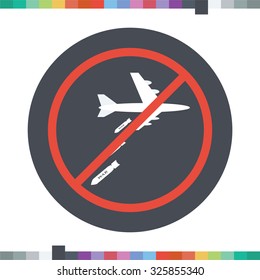 No bombing icon.
