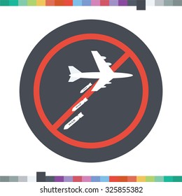 No bombing icon.