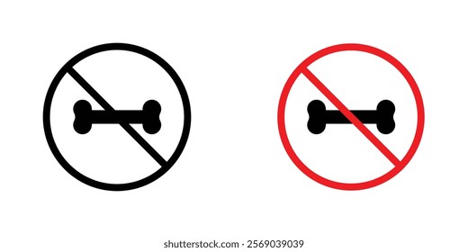 No bones sign vector graphic pack