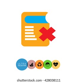 No book icon