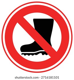 Icono de Vector sin botas que puede modificarse o editarse fácilmente

