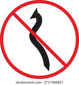 no Gebrochene gebogene Nägel Symbol. Symbole für das Verbot der Hardwaresicherheit. Beschädigter Nagel verboten Grafikdesign. Bauwarnschilder. Qualitätskontrollzeichen
