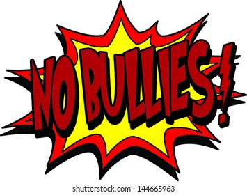 No Bullying Badge - bullying