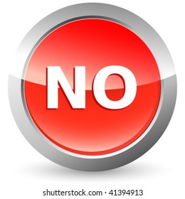 No Button Stock Vector (Royalty Free) 41394913 | Shutterstock