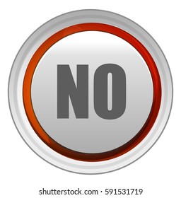 No Button Stock Vector (Royalty Free) 591483521