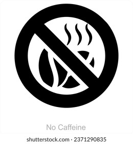 No hay un concepto de cafeína y de icono de etiqueta