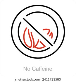 No hay un concepto de cafeína y de icono de etiqueta