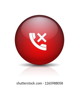 No Call Phone button illustration