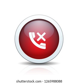 No Call Phone button illustration