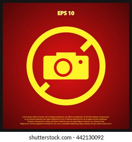 no camera icon