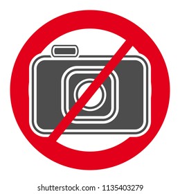 No camera  icon- ban