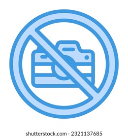 No hay icono de cámara en el estilo de línea azul, se utiliza para la presentación de aplicaciones móviles del sitio web