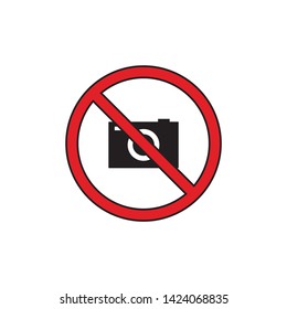 no camera icon on a white background