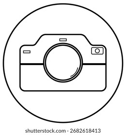 Keine Illustration für Kamerasymbol, Vektorsymbol-Design