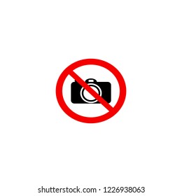 no camera in public sign