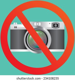 No camera sign