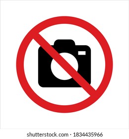 Sin signo de cámara en el fondo blanco