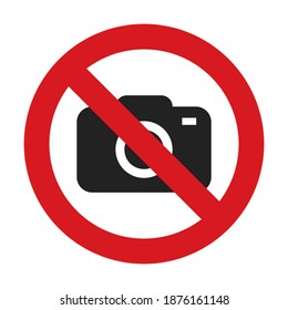 No Cameras. No photography. No Video. Do Not Take an Image. Restriction Sign.