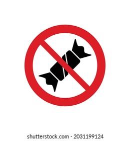 no candy icon sweets bee  icon. 