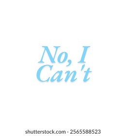 No I can't vector design isolated in white background