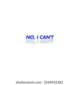 No I can't vector design isolated in white background